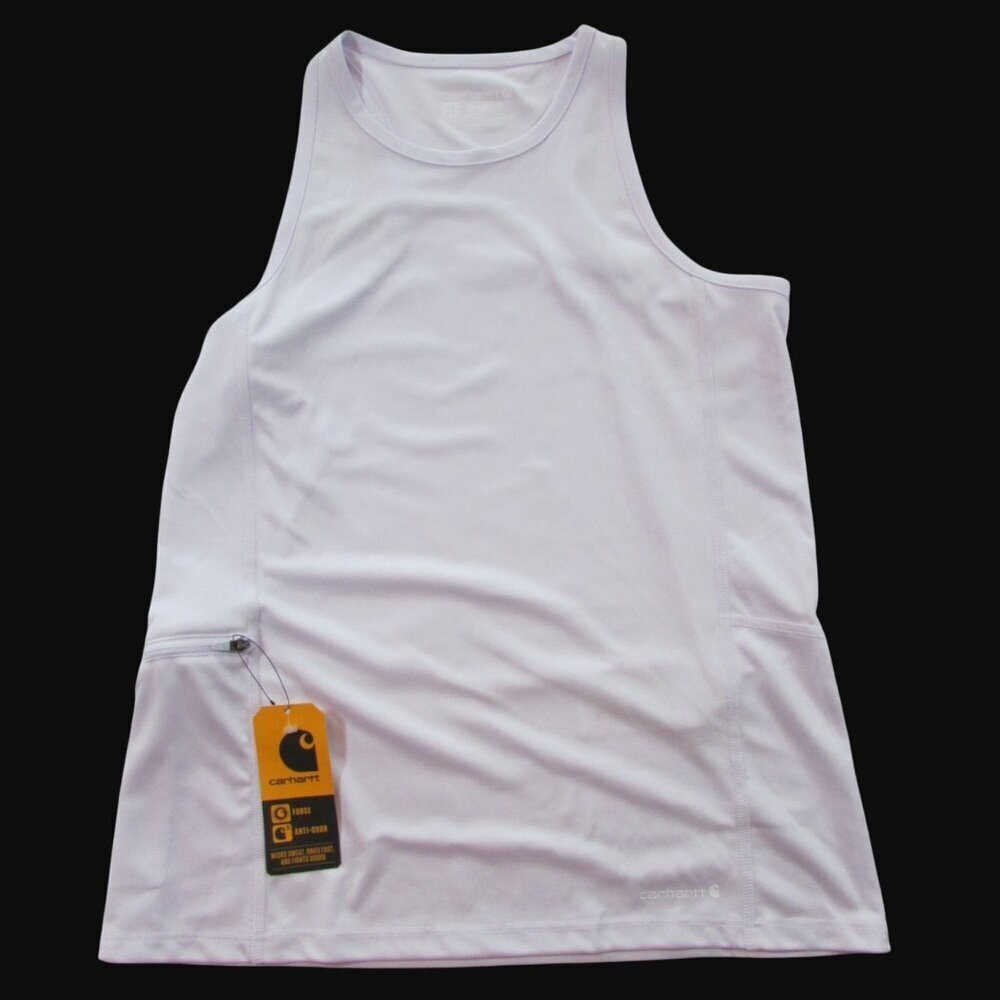 Carhartt Force Women's Relaxed Fit Sleeveless Tank Top Lavender TK6828